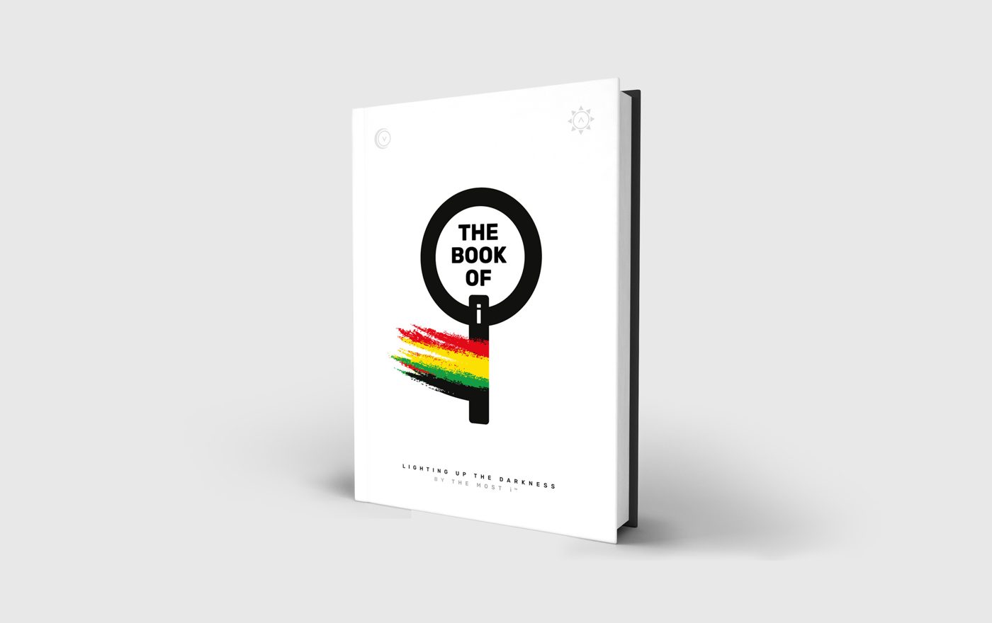 The Book of i: Lighting Up The Darkness, book mockup